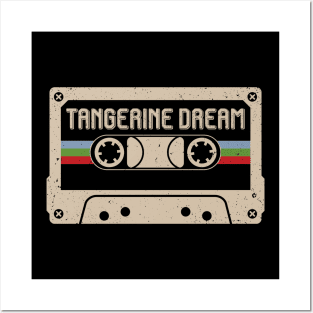 Personalized Tangerine Name Birthday Vintage Cassette Tape Posters and Art